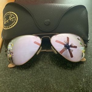 Rae Ban Mirror Lenses aviator Sunglasses *Retired*